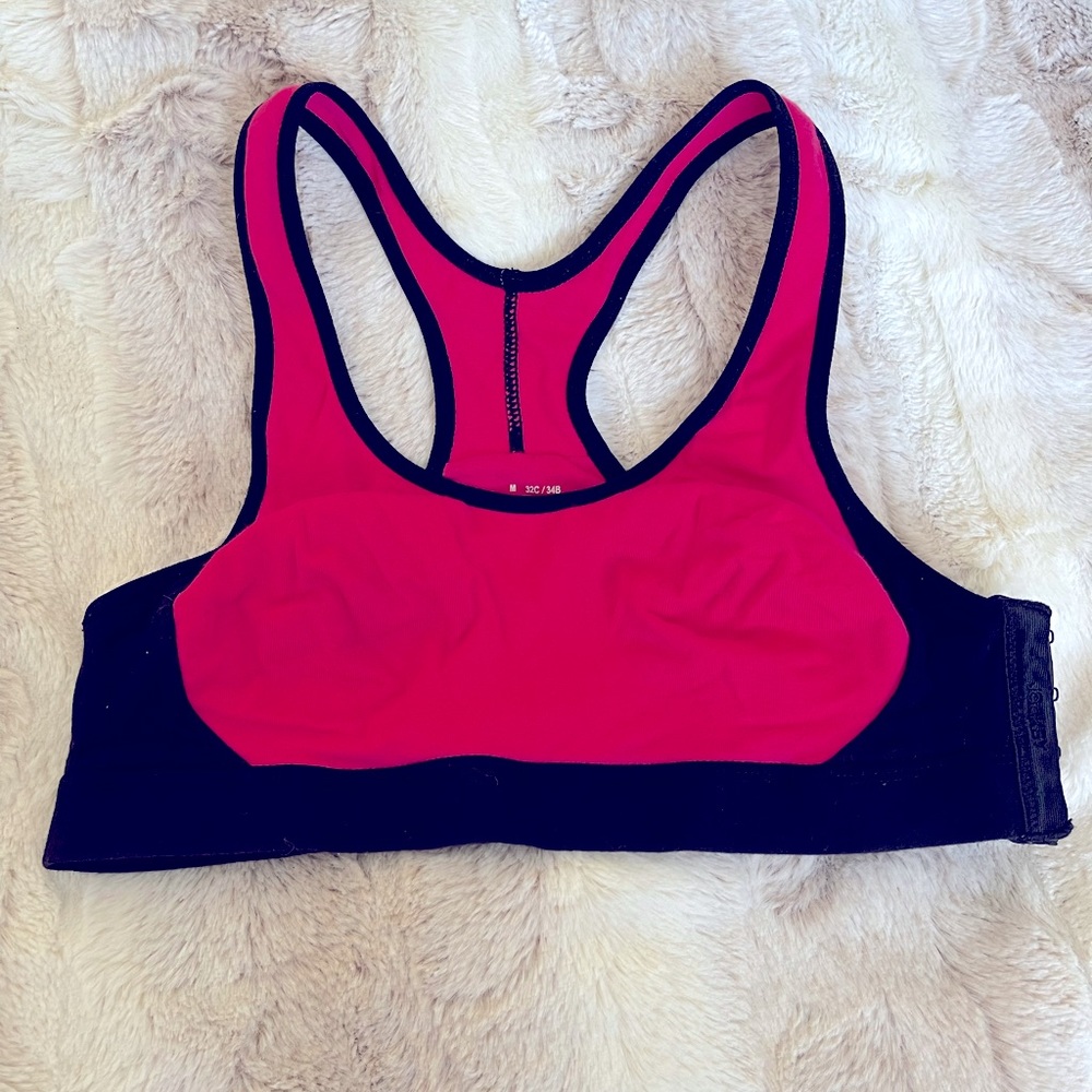 Hot Pink Jockey Sports Bra